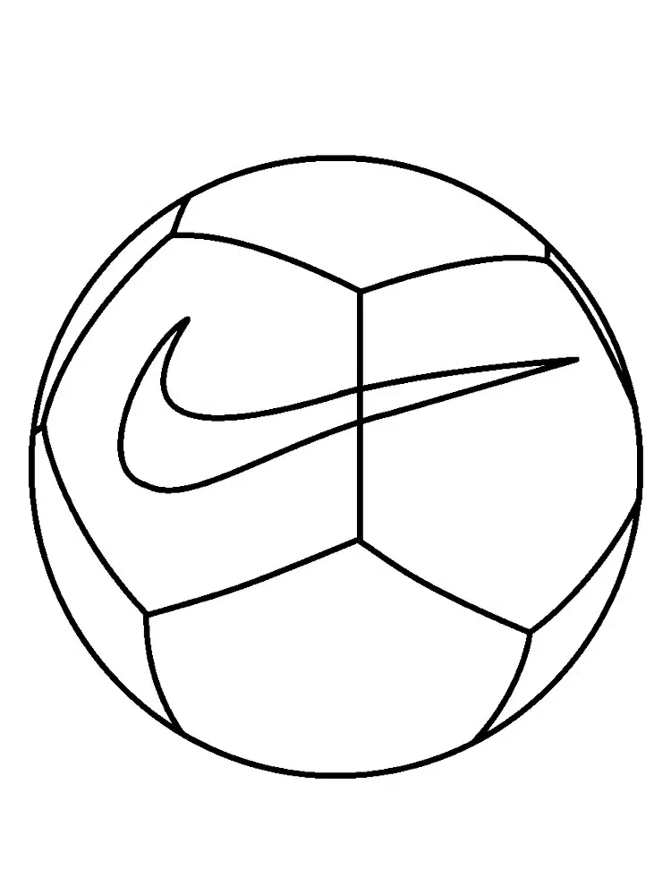 Futbol Topu boyama sayfası
