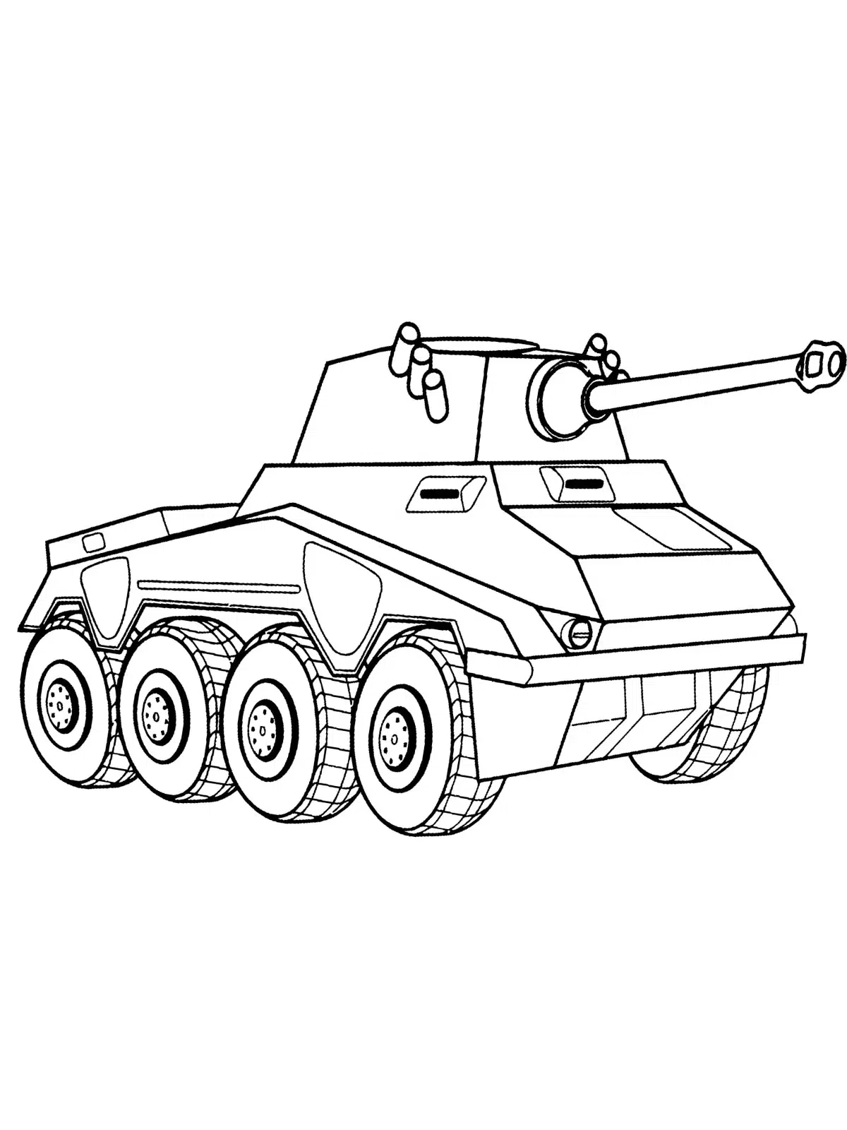 Asker Tank boyama sayfası